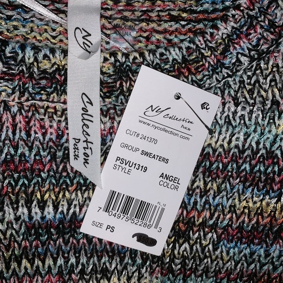 Ny Collection Angle Sweater Size PS $50 NWT - Picture 4 of 4